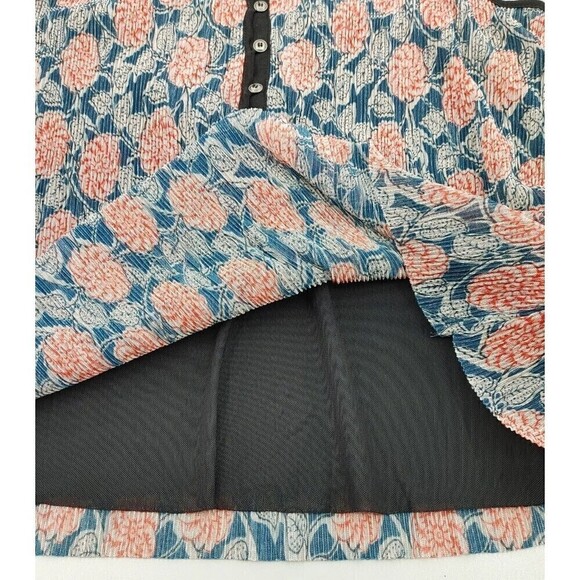 Maeve Anthropologie Tati Cami Top Womens Medium Floral Textured Shimmer Boho - Picture 9 of 12